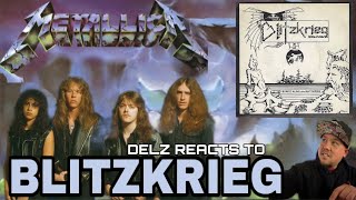 Metallica-Blitzkrieg Cover & First Time Hearing Original Reaction! Incredible Metal Banger