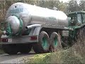 Video Slurry Tank CAMARA - 16,000 Litres - Stainless Steel - w/ Hydraulic Moveable Tandem.