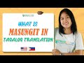 What is Masungit In English Translation | Masungit In English