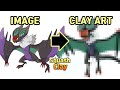 Pokémon Clay Art: Noivern Flying/Dragon Pokémon!!