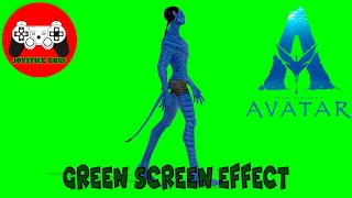 Avatar Walking Green Screen