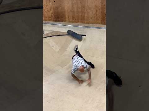 Mini Ramp Lab - Switch Back D Nosepick Fakie Line, Spine Tech - Joel Jutagir #skateboarding #shorts