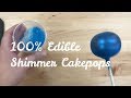 Edible Shimmer CakePops