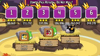 Angry Birds Refresh Halloween Tournament 1029 - 11042024 Walkthrough, All 6 Levels