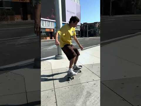 Trevor McClung line outside of the Crypto Arena  #planbskateboards