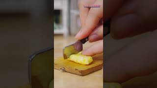 Tiny Crispy Fried Egg Rolls I Asmr Miniature Food