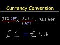 Currency Exchange Rates - How To Convert Currency