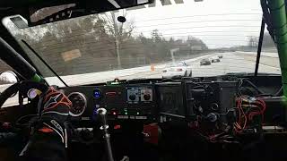 📱 Champcar Road Atlanta 2020 - Start of the Race - Racing into the snow