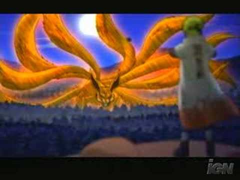 Fourth Hokage vs. Nine Tailed Fox - Naruto Ultimate Ninja 3