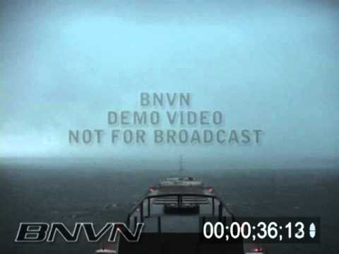 Derecho footage shot from the Great Lakes Freighter Joseph L Block