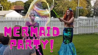 Let's party with a mermaid!