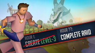 Im Speedrunning Runescapes Endgame From Level 3