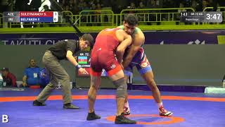 Repechage Gr - 72 Kg S. Suleymanov Aze V. F. Belfakeh Iri