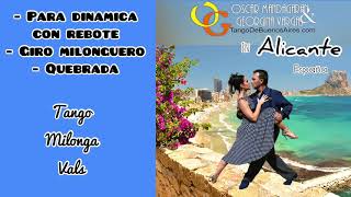 Musicalidad PARADA with rebound and #GIRO milonguero with QUEBRADA Georgina Vargas & Georgina Vargas