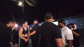 Logan Paul Calls Jidion A Two Faced Btch Backstage