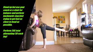 Int-Adv Flexibility With A Focus On Working Splits And Bridges