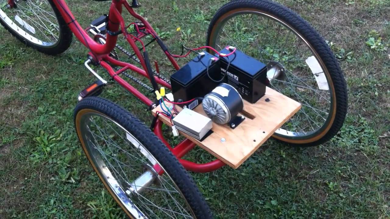 Electric Trike Project - Part 1 - YouTube