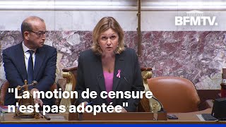 Lemblée Nationale Rejette Les Deux Motions De Censure Contre Le Gouvernement Lecornu