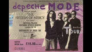 Depeche Mode Devotional Tour Live - Crystal Palace National Sports Centre, London, Uk - 31071993
