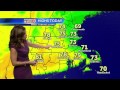 Cindy's midmorning Boston-area Monday forecast
