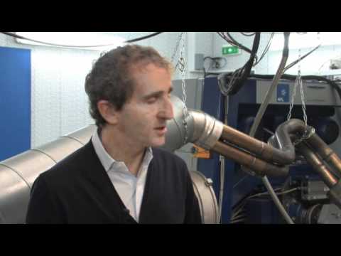 Alain Prost Race Engine Testing on AVL Test Bench 2011