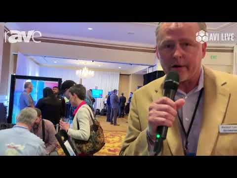 AVI LIVE: Crestron Showcases Room Scheduling Panel with Digital Signage and Accessory Options