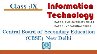 Details Of Syllabus Of Information Technology It Under Nsfq For Cl Ix.