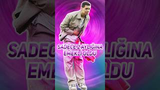 Sadece 2 Aylığına Emekli Olan Kaleci