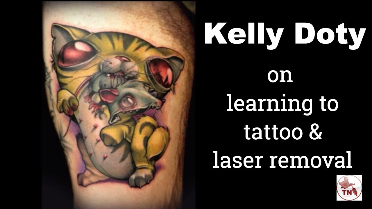 Kelly Doty Tattoo Artist - How she learned to tattoo, and ...