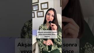 Uyumadan Önce Meyve Yemeğin