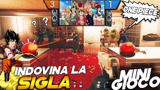 INDOVINA LA SIGLA DEGLI ANIME MINI GIOCO | RAINBOW SIX SIEGE ITA
