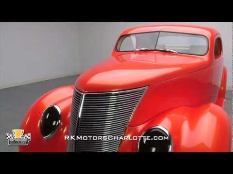 This awesome'37 Ford coupes smooth and sinuous fuselage began life at a