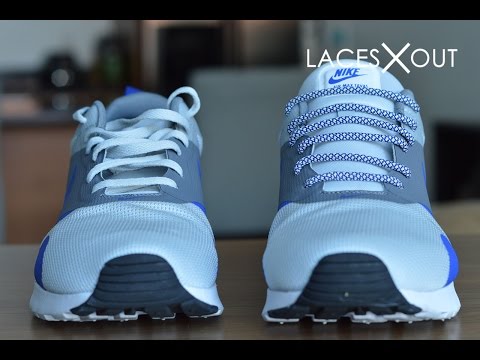 how to lace nike air max