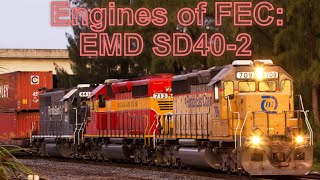 Engines Of Fec Emd Sd40-2