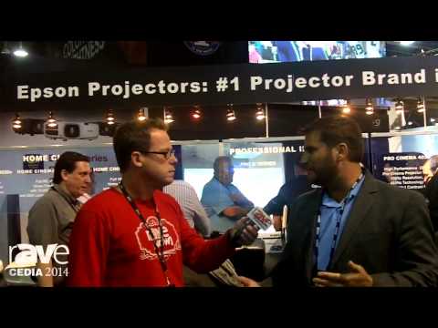 CEDIA 2014: Gary Kayye Talks to Jason Palmer at EPSON About 3LCD Reflective Laser Projector and More