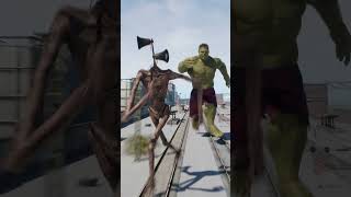 Siren Head vs Hulk | Chase