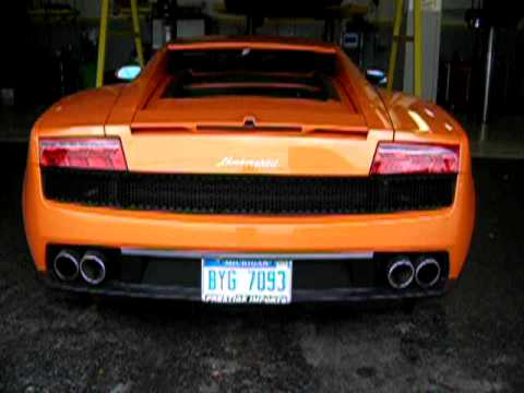 Orange Lamborghini Gallardo LP5604 Orange Lamborghini Gallardo LP5604