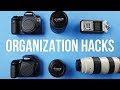 Camera Gear Organization HACKS for Photo and Video