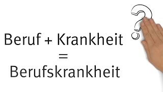 Die Berufskrankheit - was ist das?