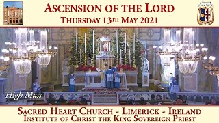Thursday 13th May 2021: Ascension of the Lord (High Mass)