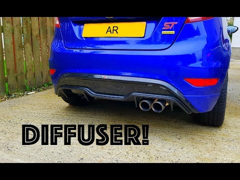 Fiesta St Rear Diffuser Install Triple R Composites Youtube Fiesta St Rear Diffuser Install Triple R Composites Youtube