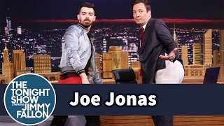 Joe Jonas Teaches Jimmy How To Model Guess Underwear