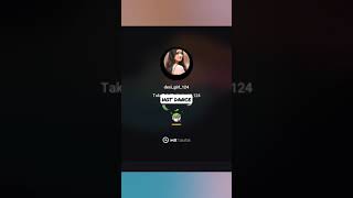 Hot Dance Beautiful Girl Downblouse
