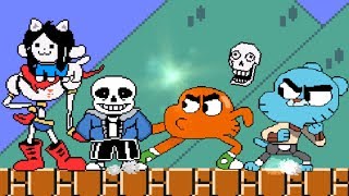 TEAM SANS & PAPYRUS VS TEAM GUMBALL & DARWIN