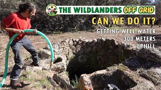 Can We Pump Water 300 Meters Uphill From Our Well? - The Wildlanders Off Grid Portugal
