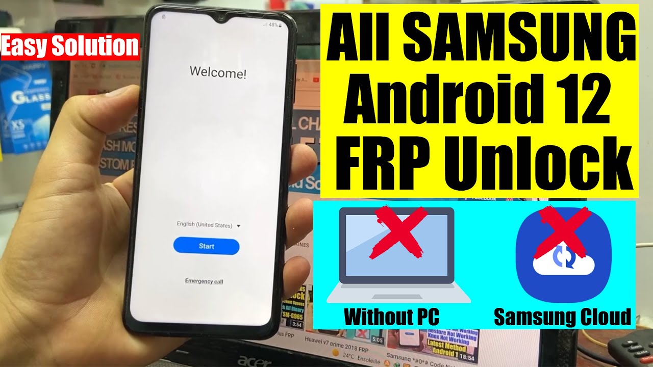 Samsung Galaxy Android 12 One Ui 4.1 FRP Bypass Without Samsung Galaxy Android 12 One Ui 4.1 FRP Bypass Without