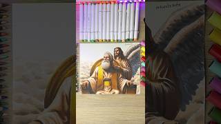 Dibujando A Dios Y A Jesús Juntos