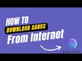 How to Download a MP3 file from Internet | Update : Not Working!