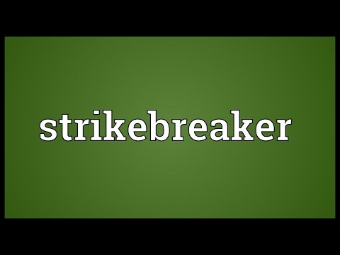 Header of strikebreaker