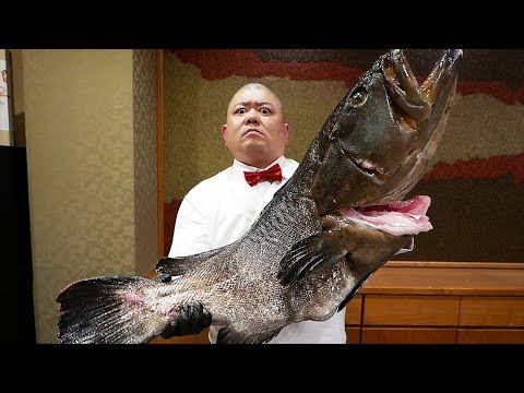 Thực phẩm Nhật Bản - Cá mú khổng lồ